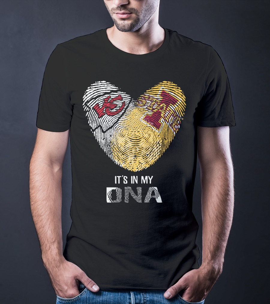 Kansas City Chiefs Iowa State It's In My DNA T-Shirt