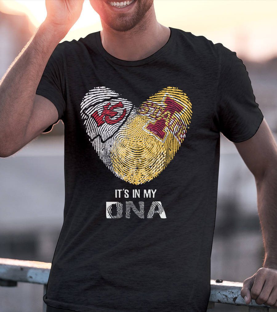 Kansas City Chiefs Iowa State It's In My DNA T-Shirt