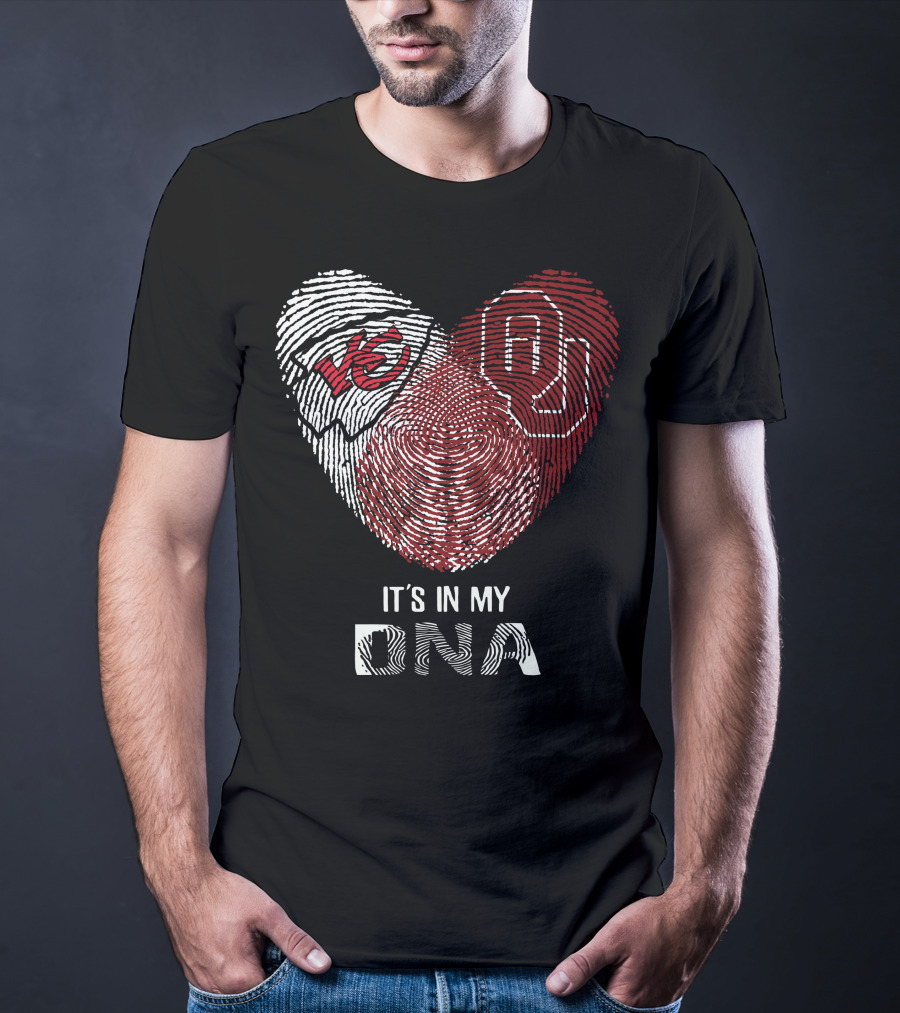 Chiefs Oklahoma Sooners It's In My DNA T-Shirt