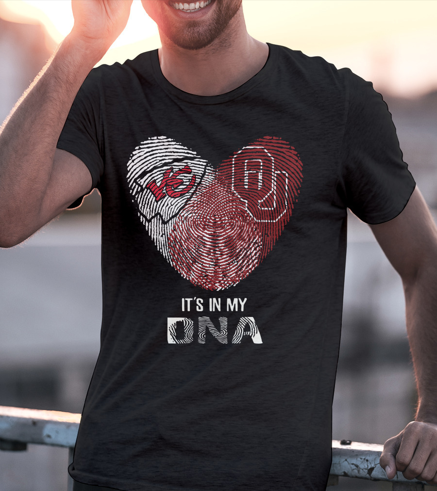 Chiefs Oklahoma Sooners It's In My DNA T-Shirt