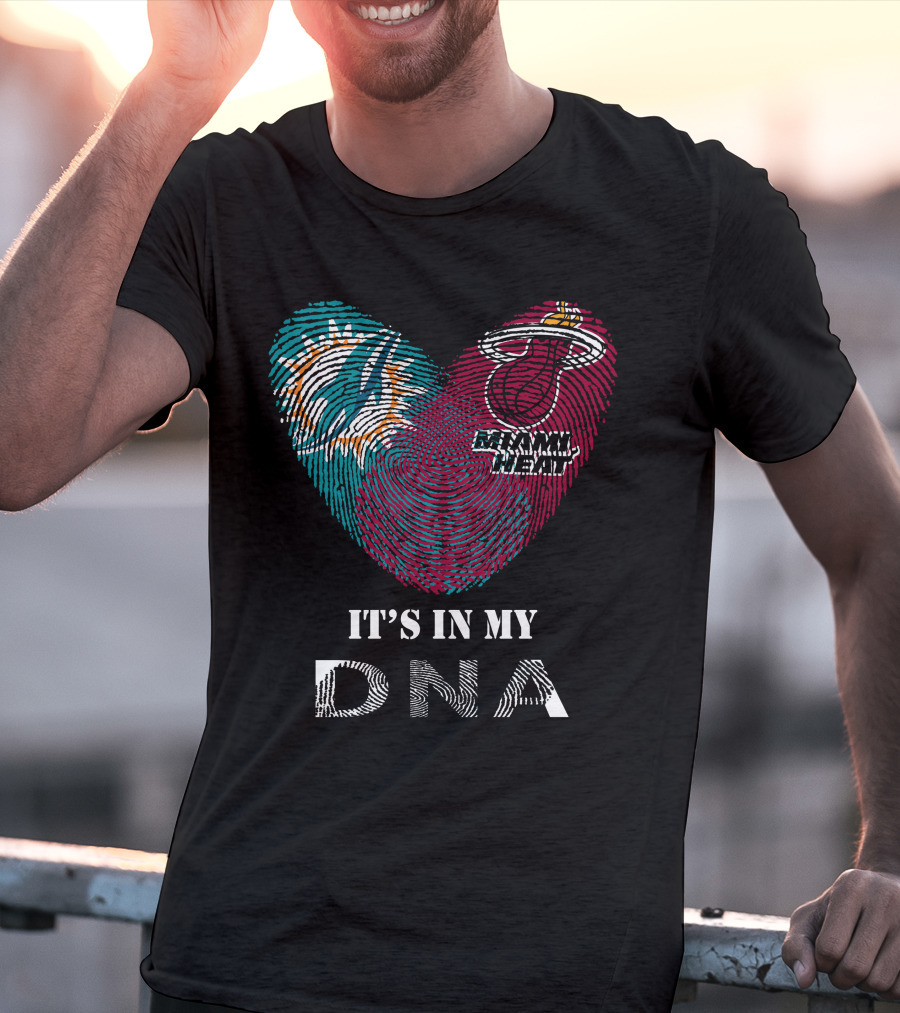 Miami Dolphins Heat It's In My DNA T-Shirt