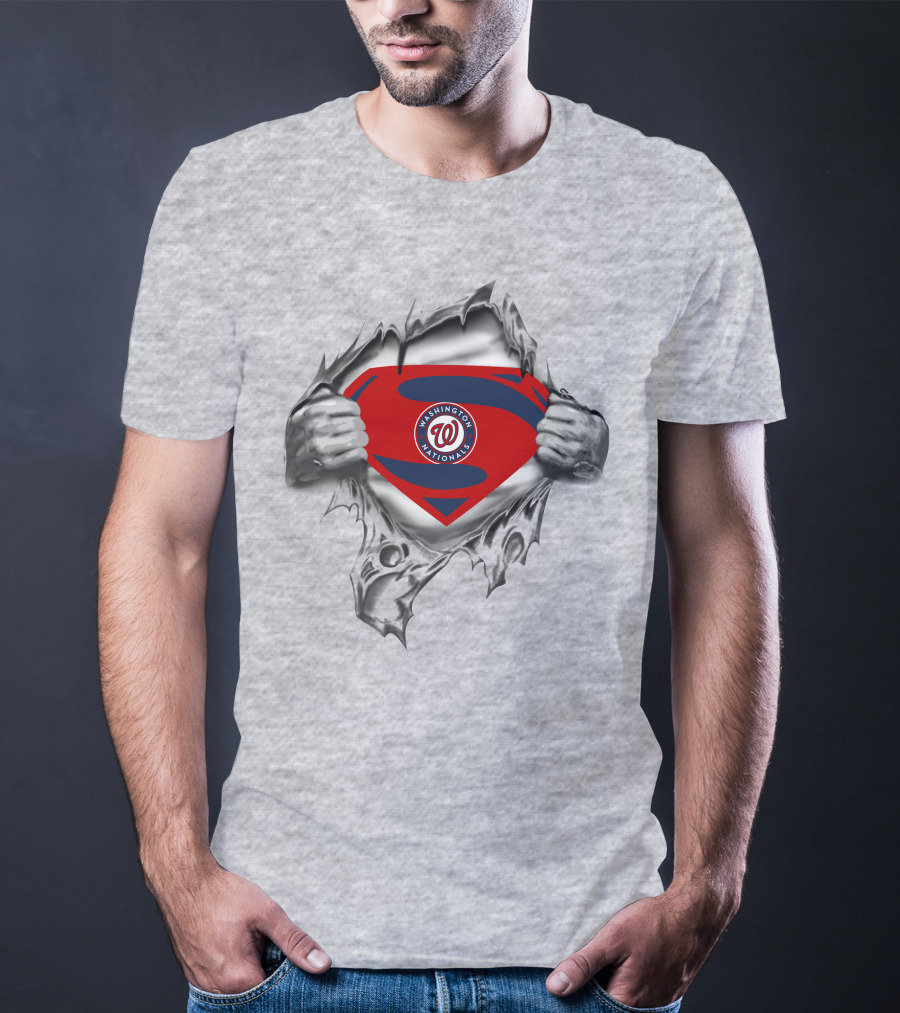 Washington Nationals Superman T-Shirt