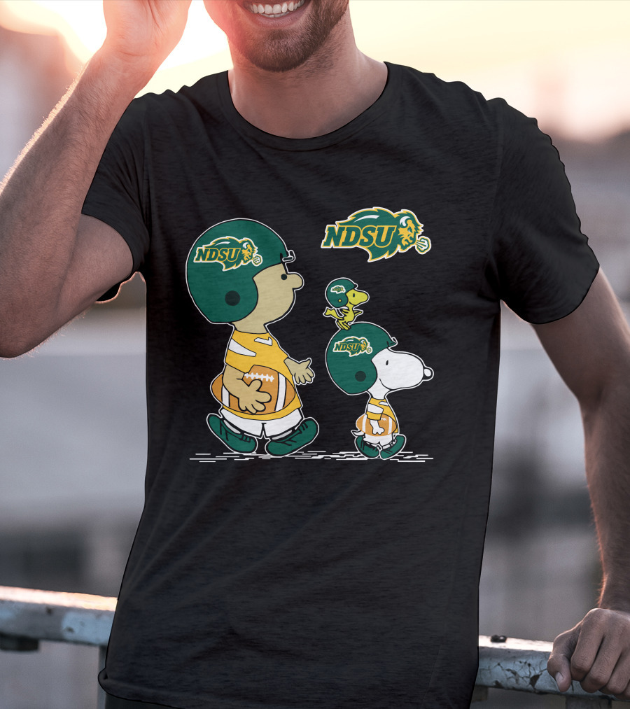 NDSU Peanut Characters Football Team Spirit T-Shirt