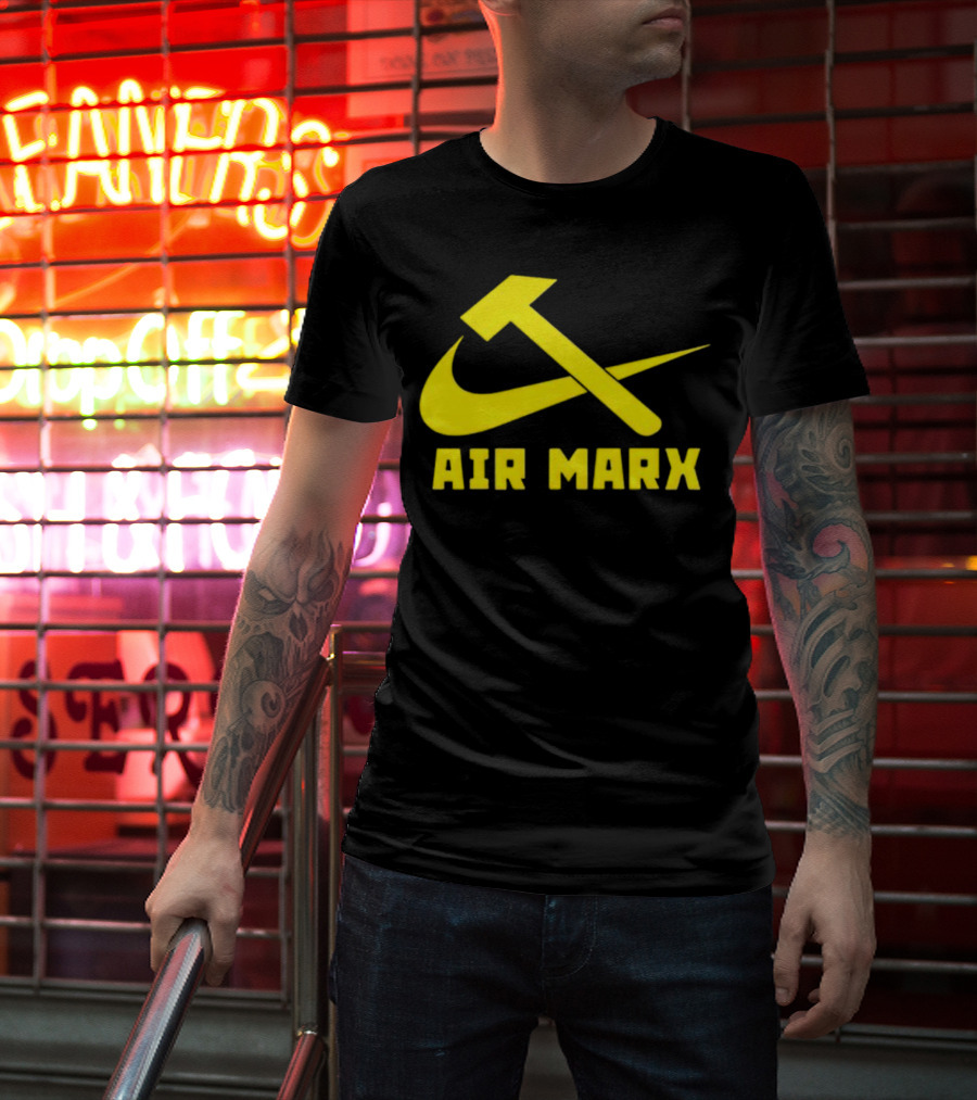 Air Marx Hammer And Swoosh T-Shirt
