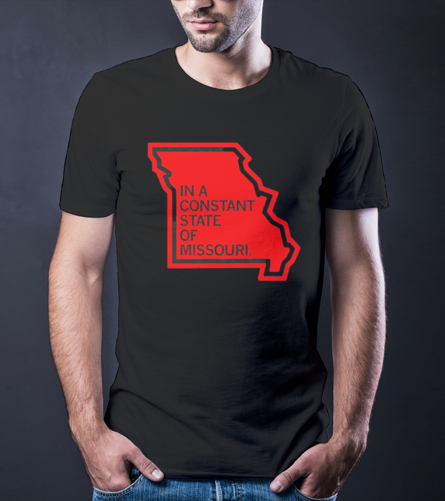 In A Constant State Of Missouri Map T-Shirt