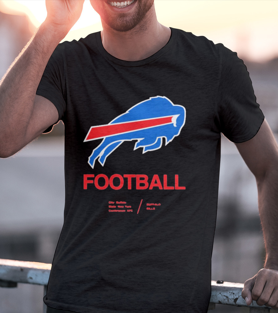 Buffalo Bills Football Marissa Figueroa Wears T-Shirt