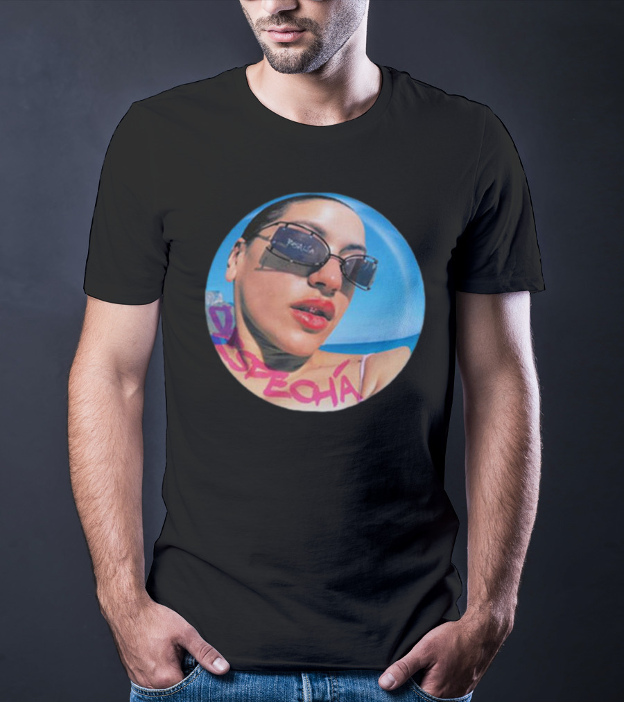 Rosalia Motomami Despecha Sunglasses Beach Vibe T-Shirt