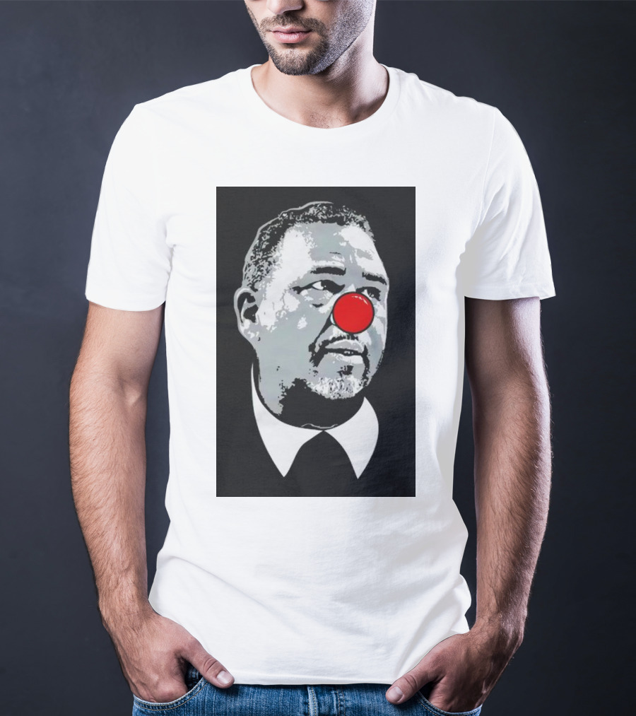 Ed Cooley Clown Red Nose Caricature T-Shirt