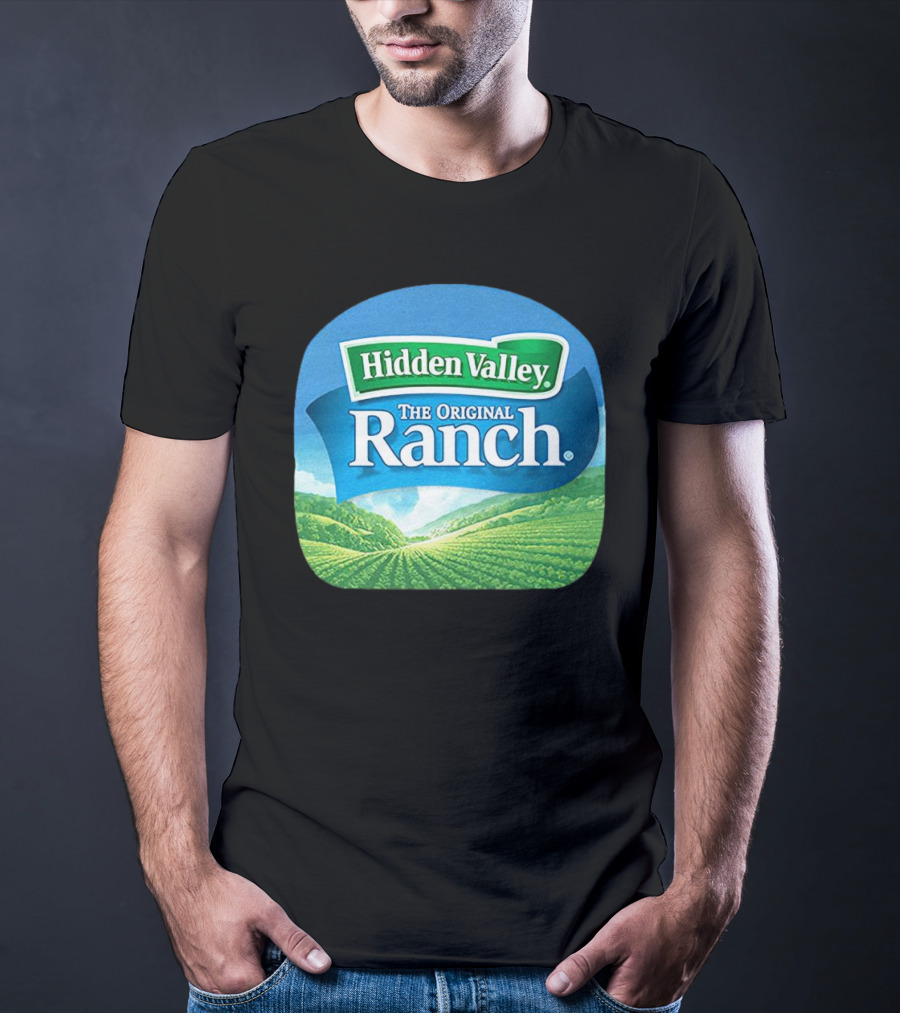 Hidden Valley The Original Ranch Scenic Label T-Shirt