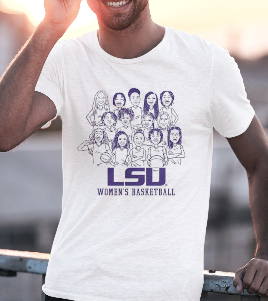 LSU Women's Basketball Team NIL T-Shirt