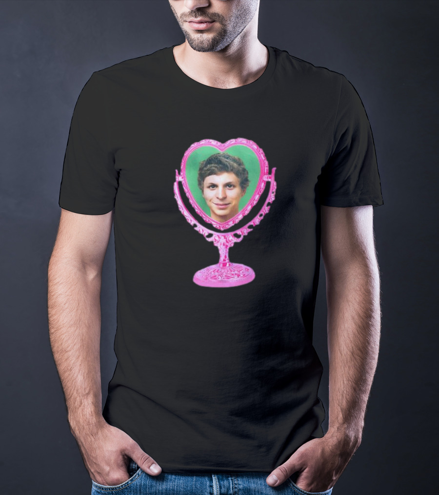 Michael Cera Heart Frame T-Shirt