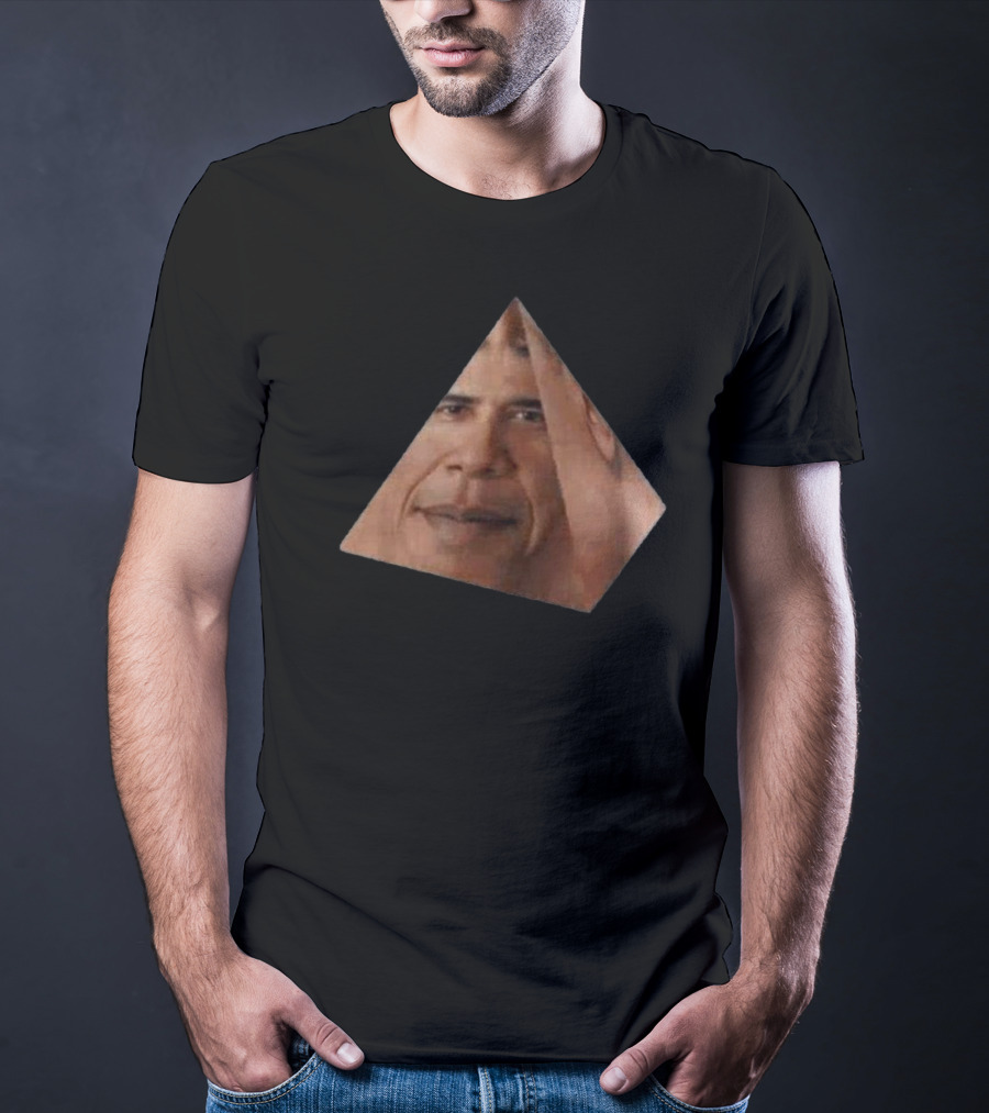 Obama Obamium Pyramid Face T-Shirt