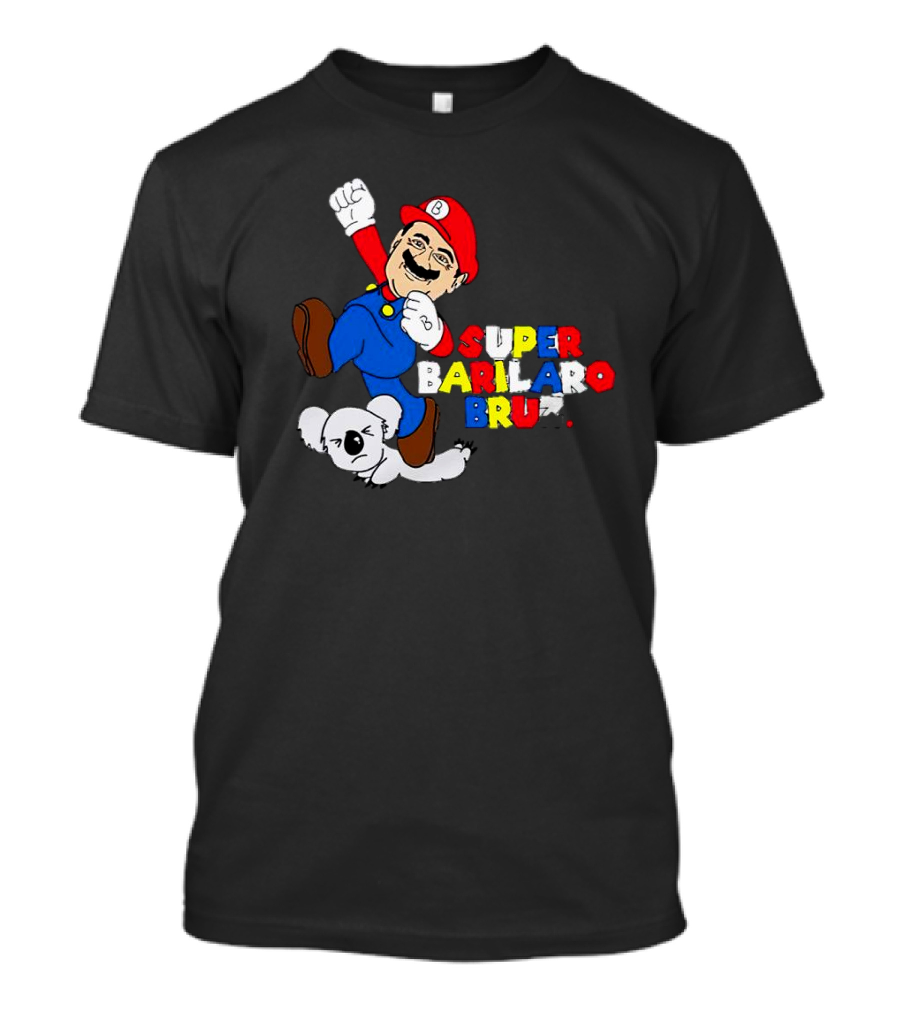 Super Barilaro Bruz Mario Parody Koala T-Shirt