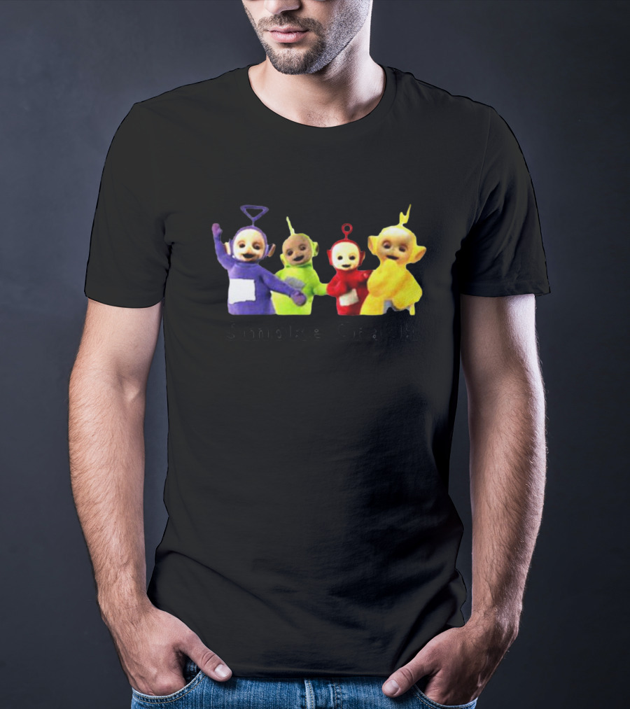 Teletubbies Smoke Crack T-Shirt