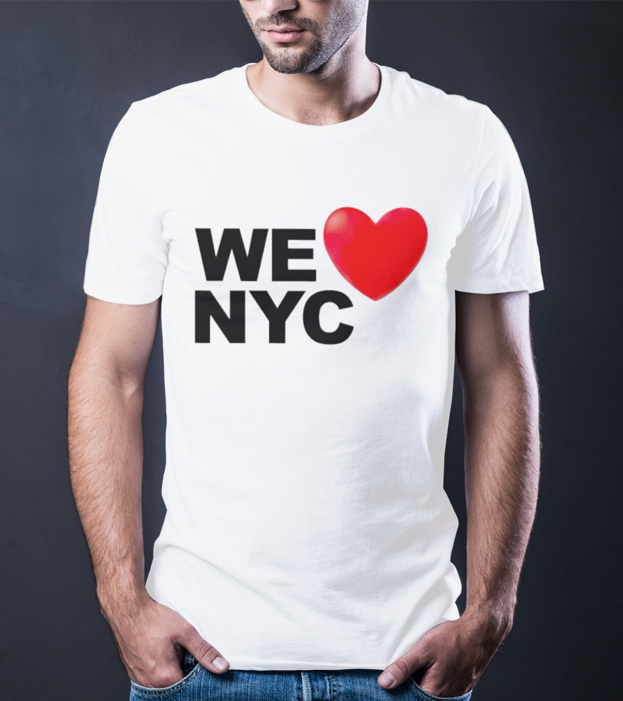WE Heart NYC Red Love T-Shirt