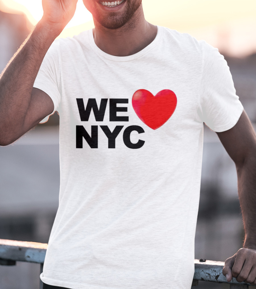 WE Heart NYC Red Love T-Shirt