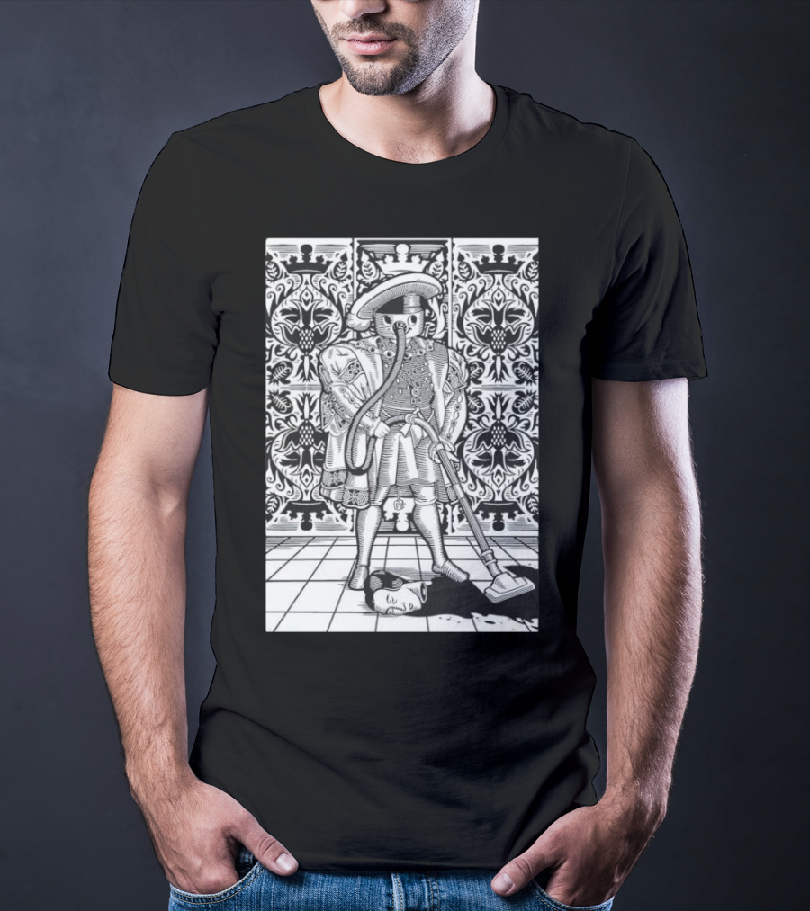 King Henry Vacuum Renaissance Robot T-Shirt