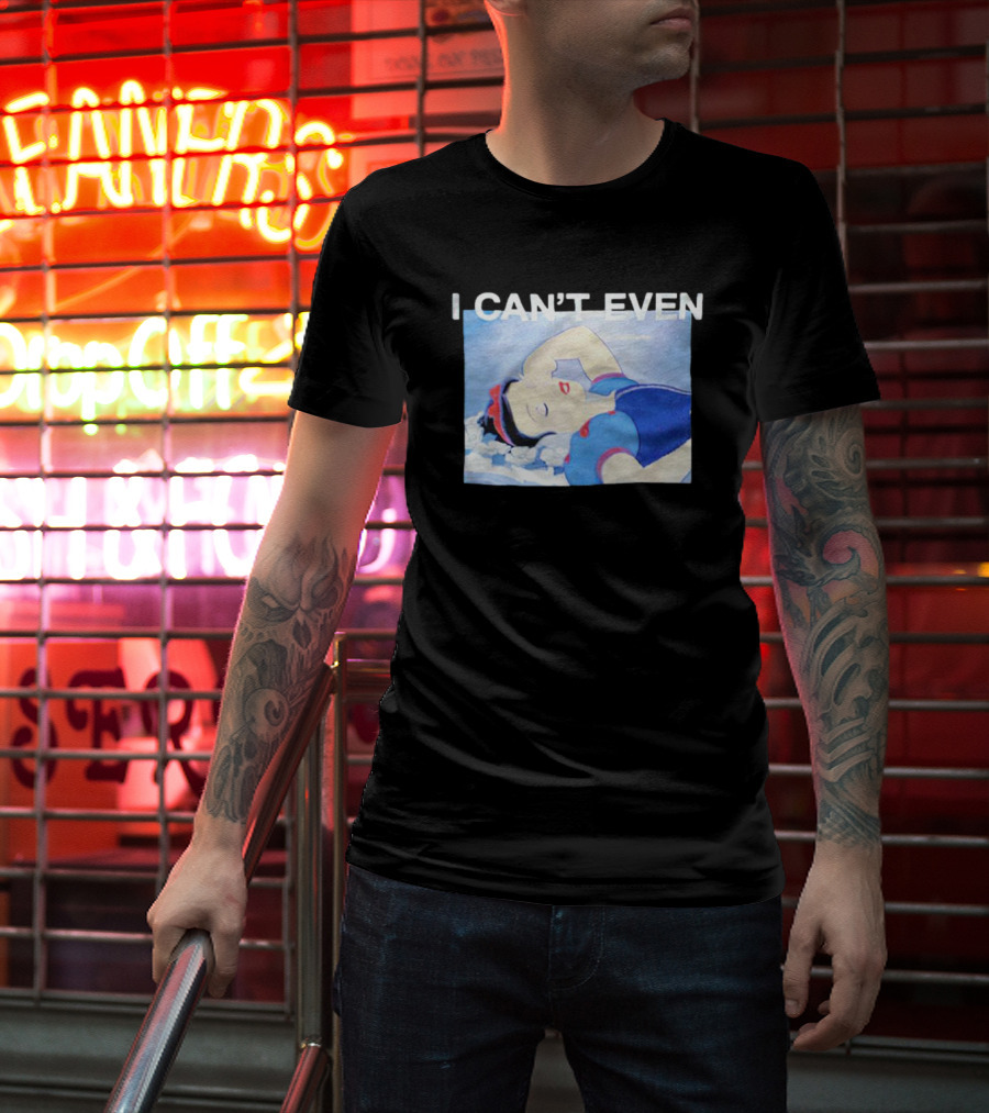 Disney Princess Snow White I Can't Even Calm Relaxation T-Shirt