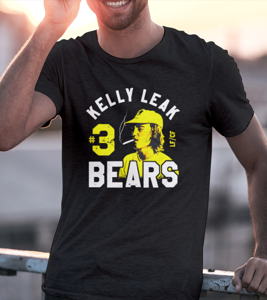 Kelly Leak #3 Bears LF/CF The Bad News Bears T-Shirt