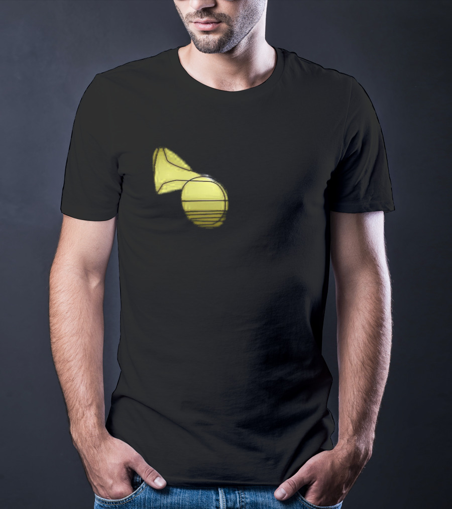 French Hornist Music One Line French Horn T-Shirt