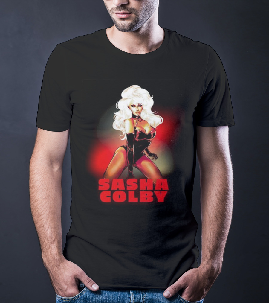 Sasha Colby Retro Pin-Up T-Shirt