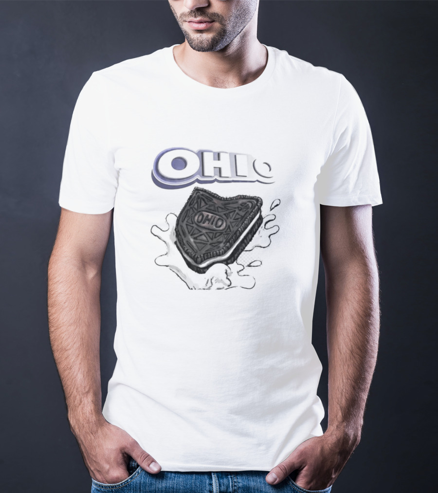OHIO Cookie Milk Splash T-Shirt