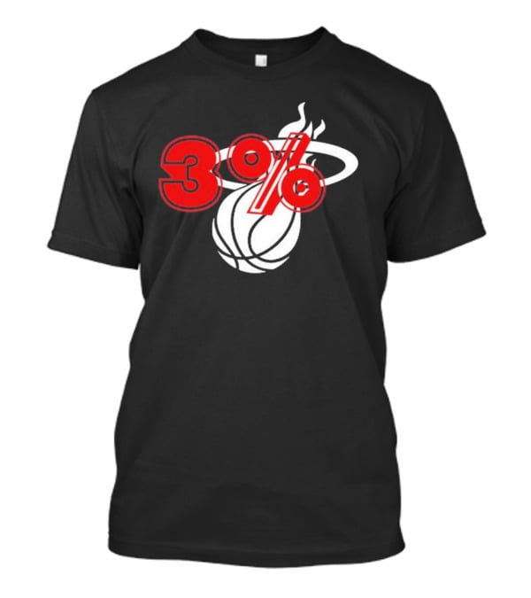 3% Heat Culture Miami Basketball T-Shirt