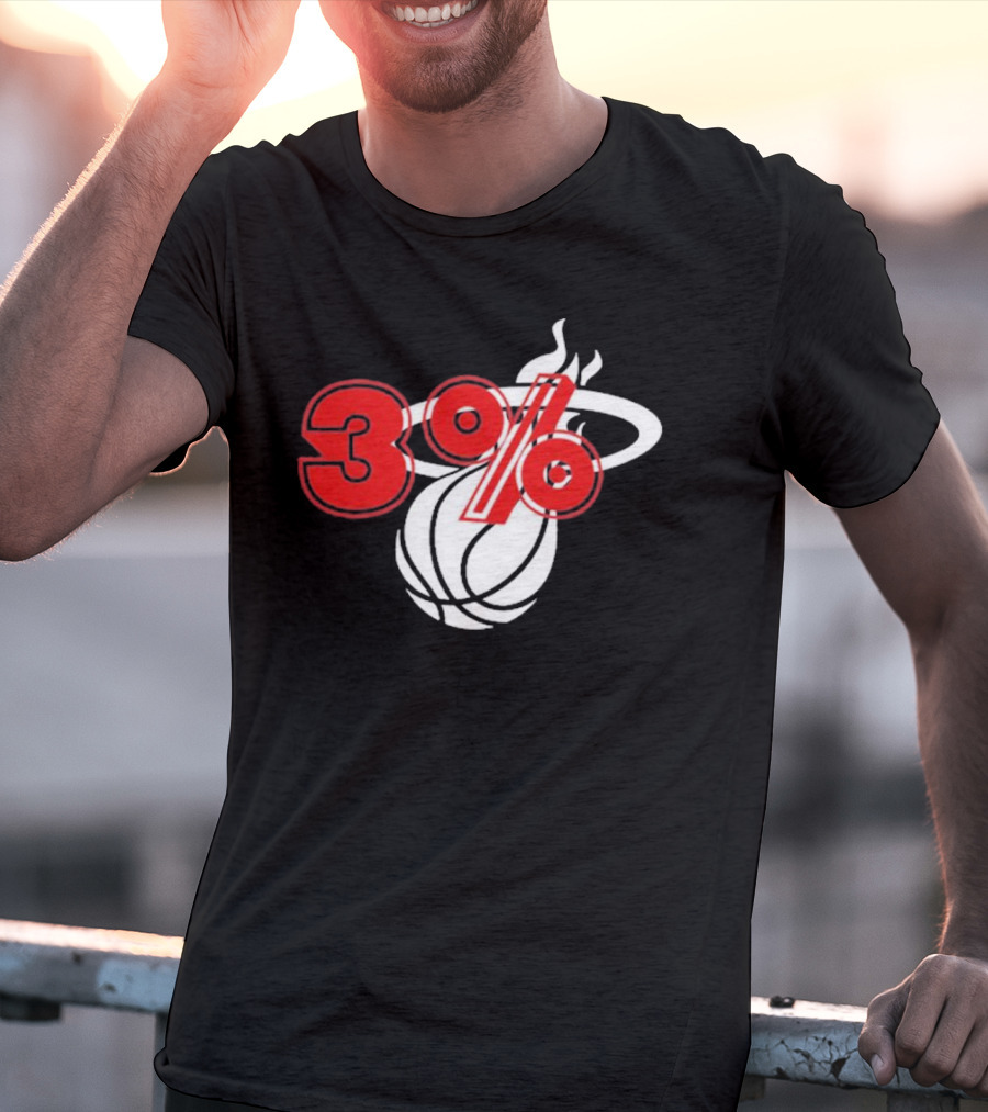 3% Heat Culture Miami Basketball T-Shirt