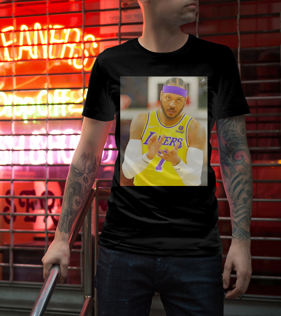 Carmelo Anthony Lakers STAYME70 T-Shirt
