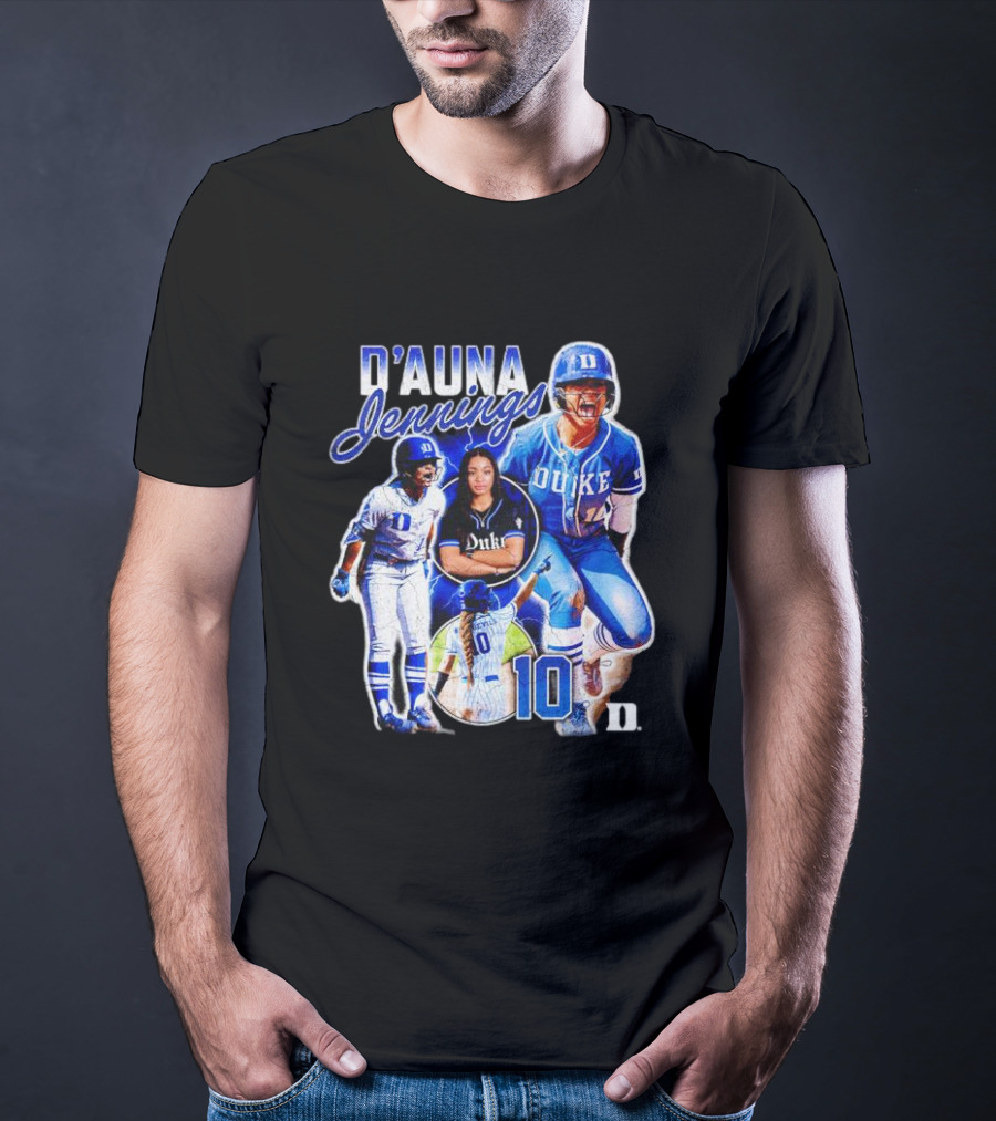 D'auna Jennings Duke Softball 10 T-Shirt