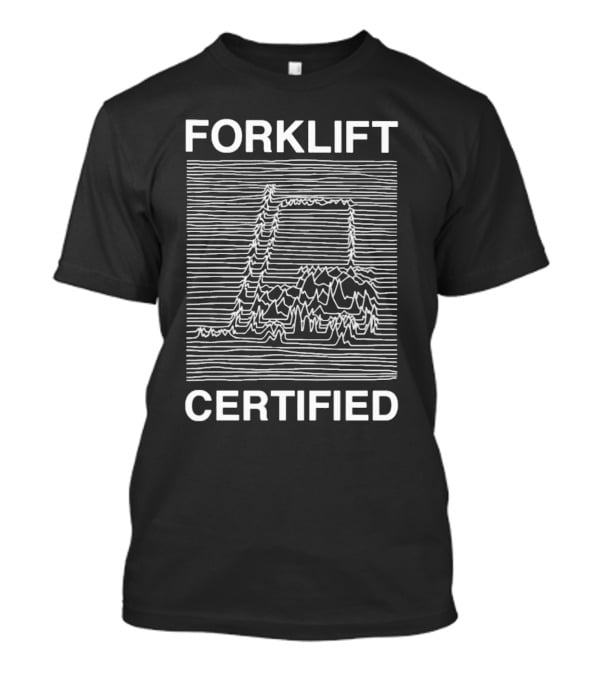 Forklift Certified Joy Division Unknown Pleasures T-Shirt