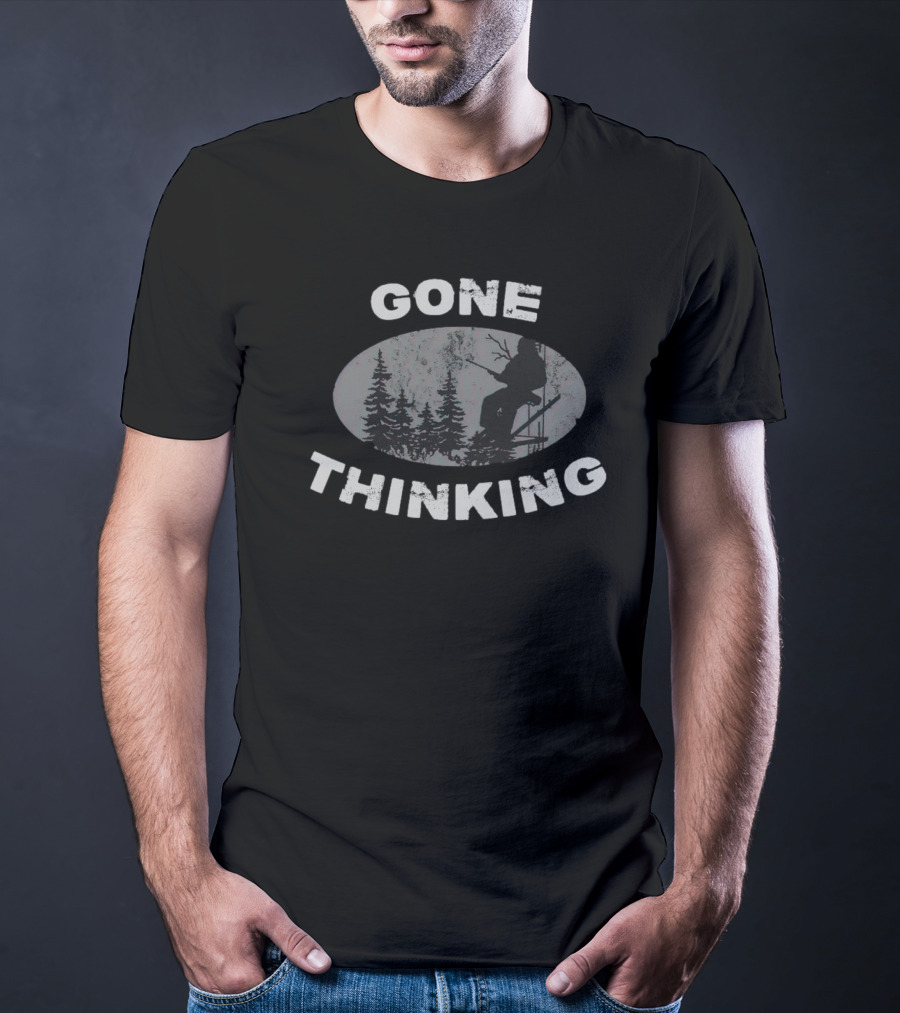 Gone Thinking Forest Wilderness T-Shirt