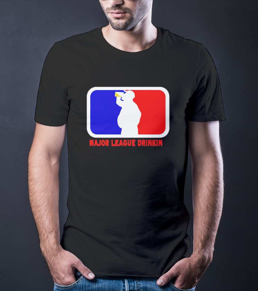 Major League Drinkin Red White Blue T-Shirt