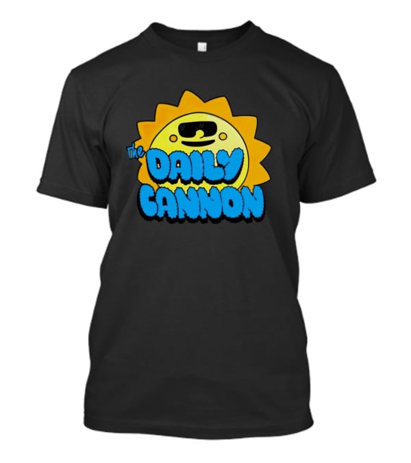 The Daily Cannon Sunburst Smile Emblem T-Shirt