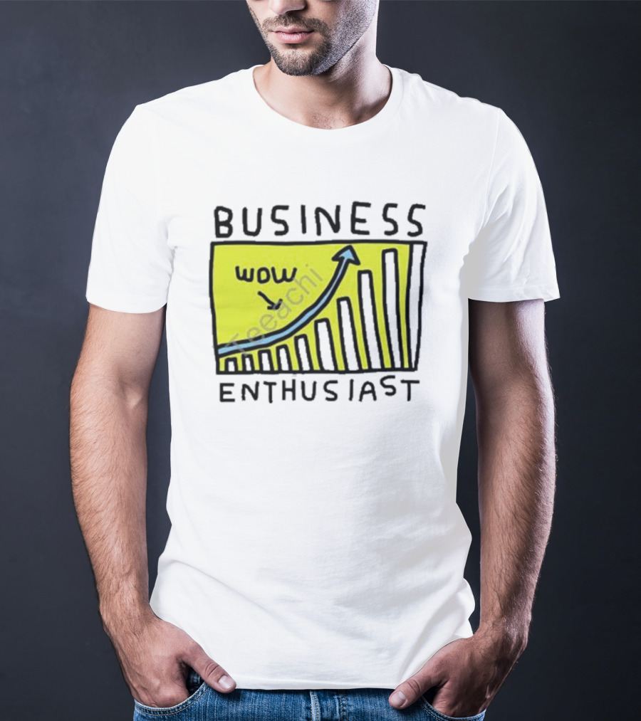 BUSINESS ENTHUSIAST WOW ARROW GRAPH T-Shirt