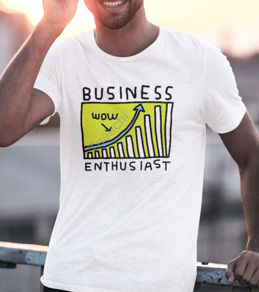 BUSINESS ENTHUSIAST WOW ARROW GRAPH T-Shirt