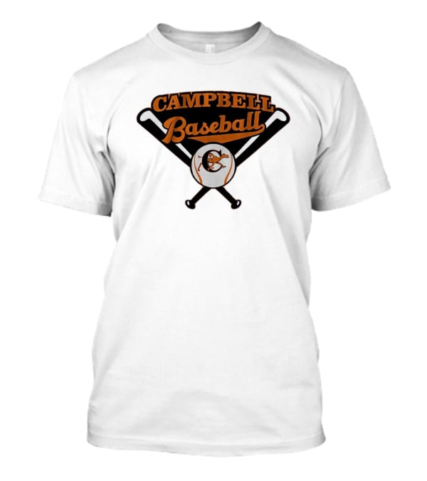 Campbell Baseball Campbell University Baseball Bats T-Shirt