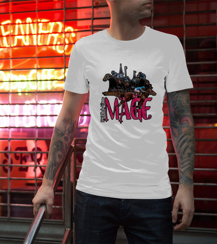 Mage 149th Derby Winner Horse Racing Iconic Event T-Shirt