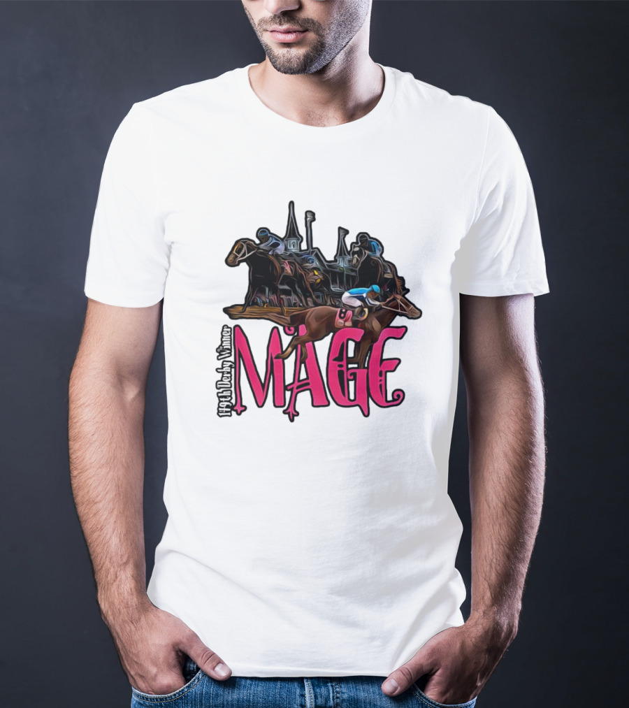 Mage 149th Derby Winner Horse Racing Iconic Event T-Shirt