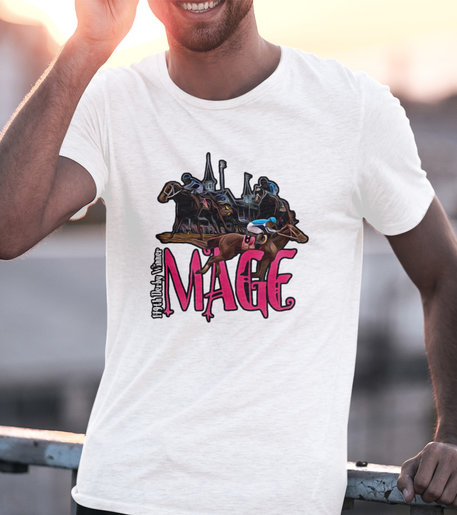 Mage 149th Derby Winner Horse Racing Iconic Event T-Shirt