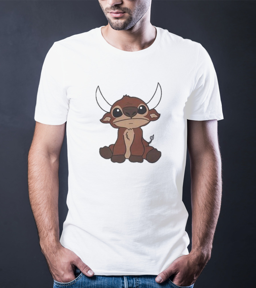 Stitch Experiment 716 Bull Character T-Shirt