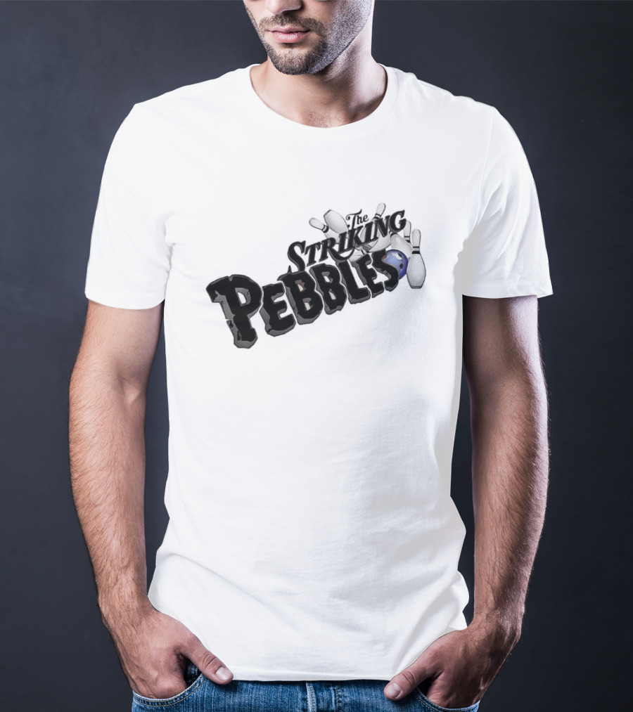 The Striking Pebbles Bowling Pins And Ball T-Shirt
