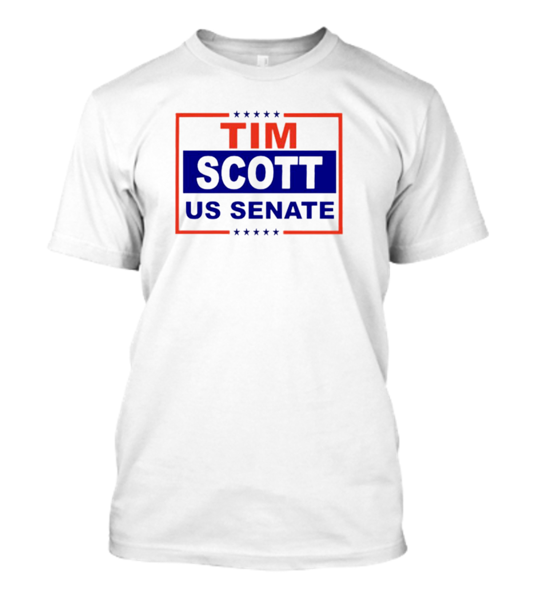 Tim Scott US Senate Campaign Red And Blue Stars T-Shirt