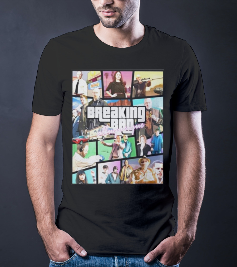 Breaking Bad Albuquerque Custom GTA T-Shirt