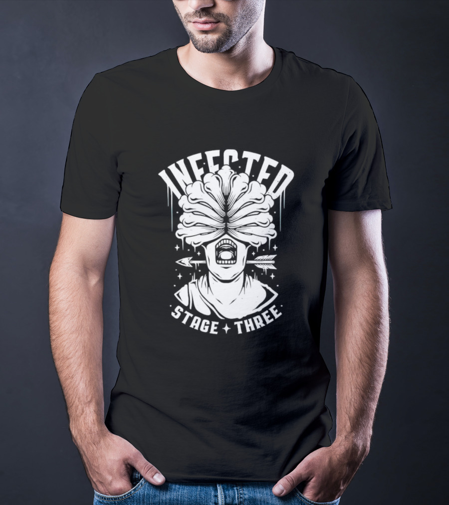Infected Stage Three Arrow Monster Transformation T-Shirt