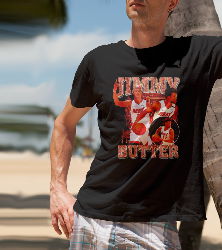 Jimmy Butler Heat Basketball MVP 90s Vintage Bootleg T-Shirt
