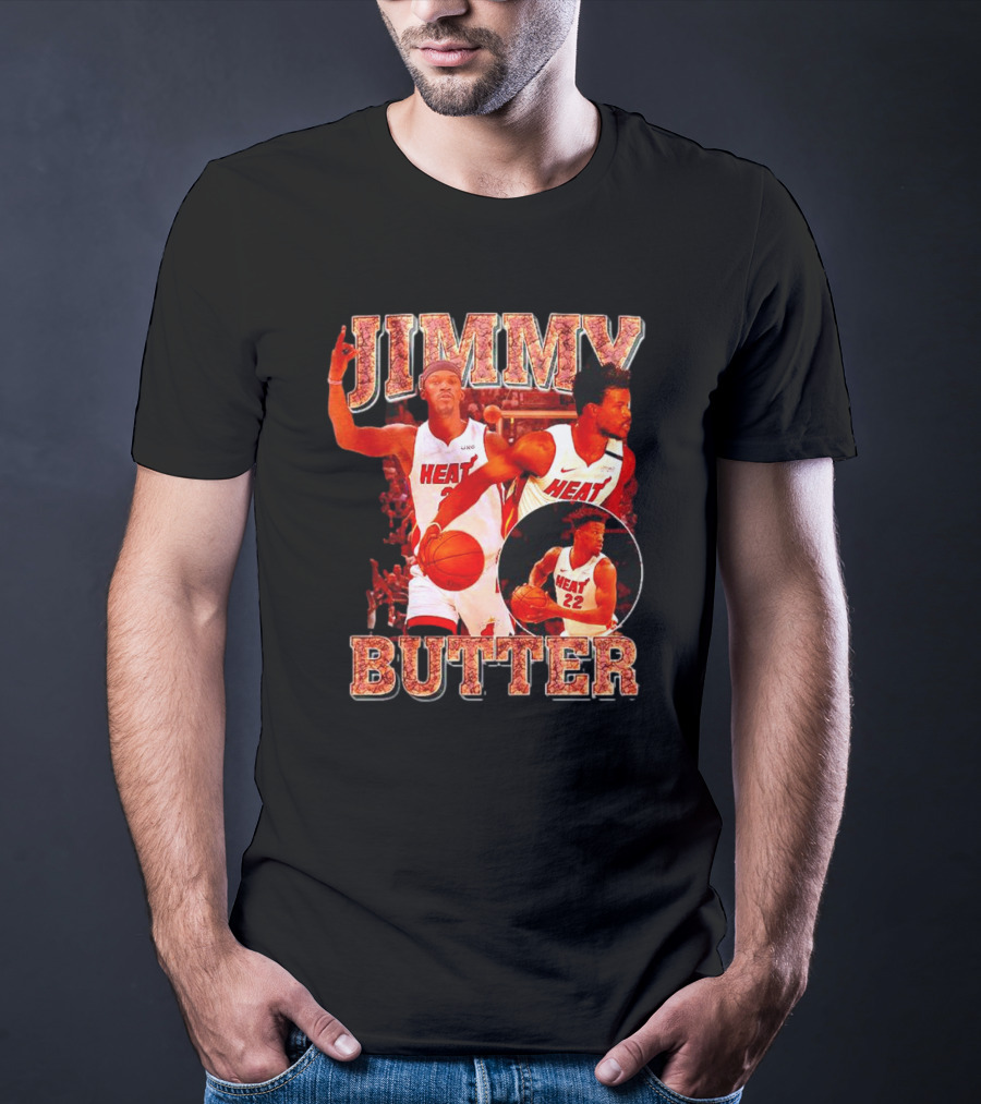 Jimmy Butler Heat Basketball MVP 90s Vintage Bootleg T-Shirt