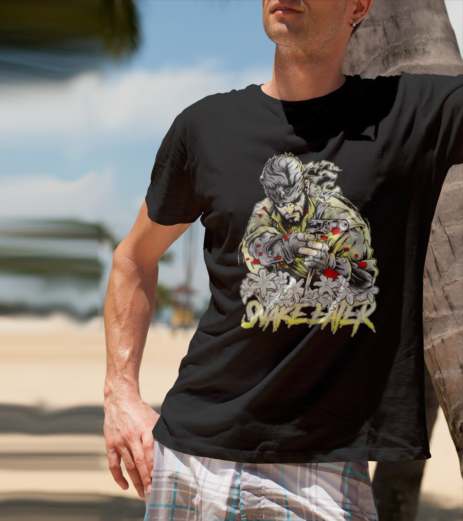 Metal Gear Solid 3 Snake Eater Iconic Character T-Shirt