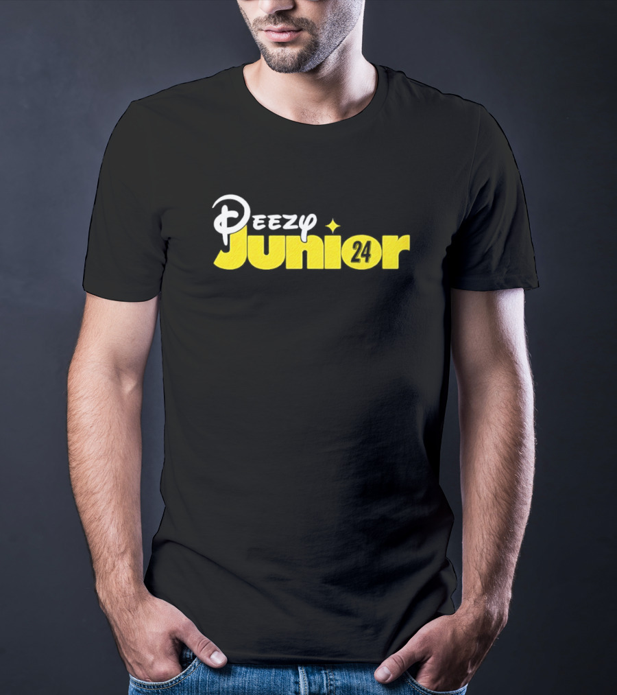 Peezy Junior 24 Disney Style Font T-Shirt