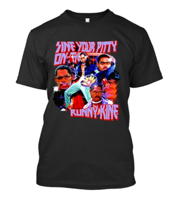 Sine Your Pitty On The Runny Kine Pootie Tang Collage T-Shirt